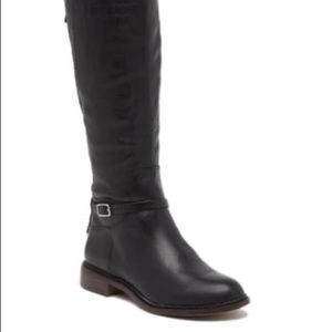 Franco Sarto-Haylie Leather Knee High Boot